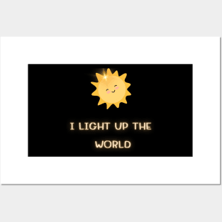 Funny good morning sun pun Posters and Art